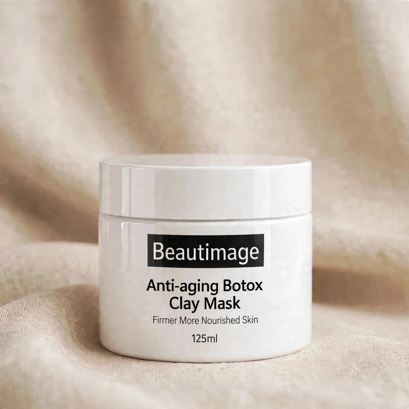 Anti aging botox facial clay mask