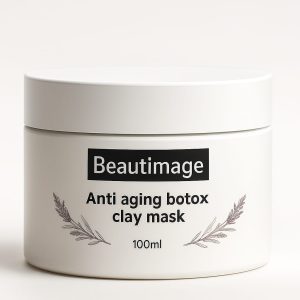 Anti aging botox facial clay mask