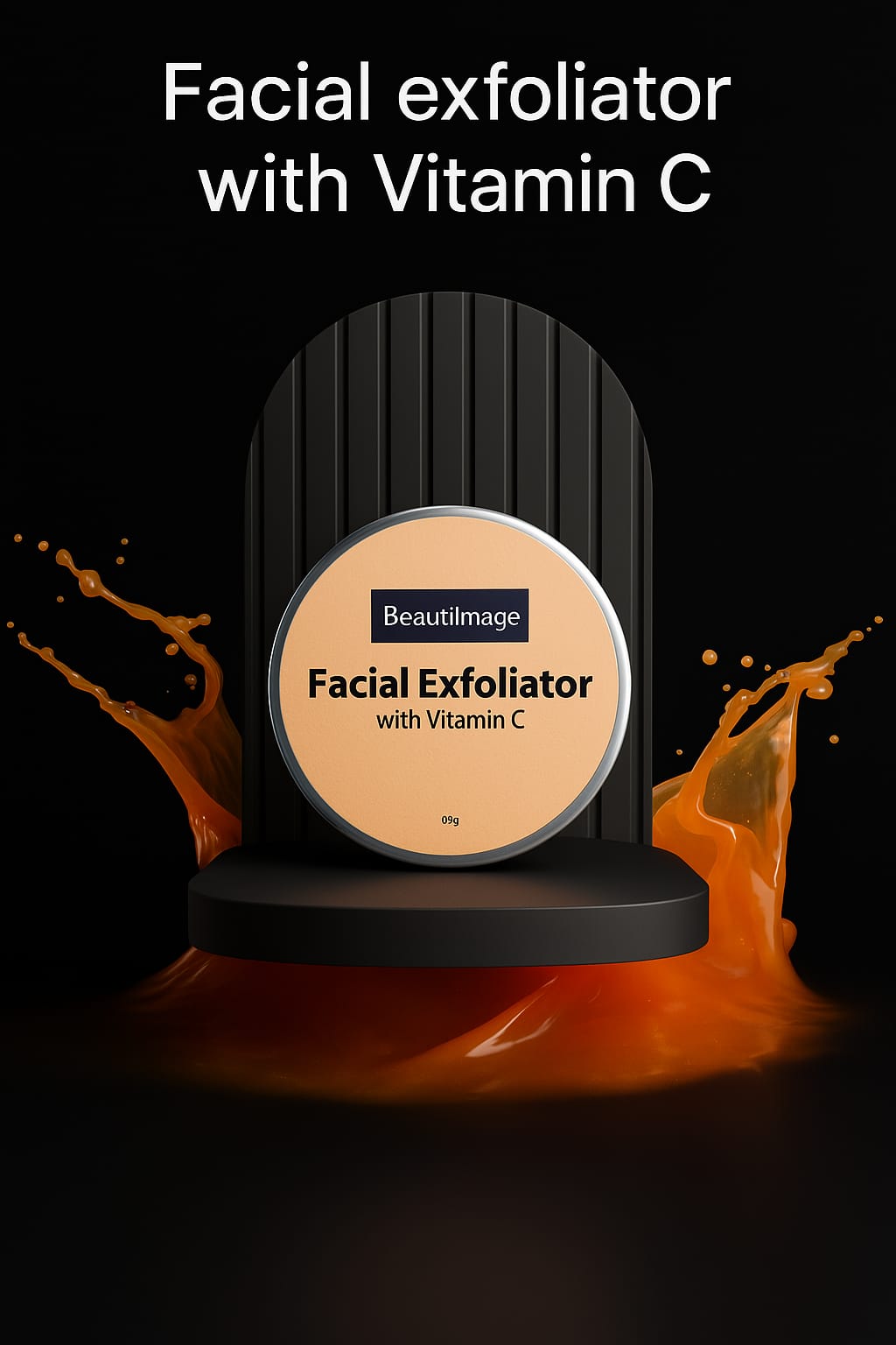Facial Exfoliator with Vitamin C